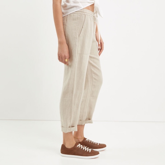 BNWT! Roots Sadie Pull on ankle cropped Pant - Picture 2 of 5